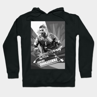 Gianluigi Donnarumma Greyscale Pop Art Hoodie